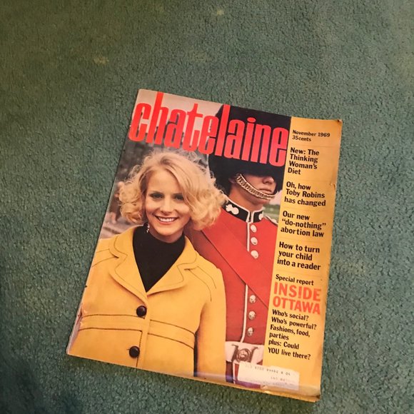 Rare Vintage Chatelaine Magazine November 1969 - Picture 1 of 5